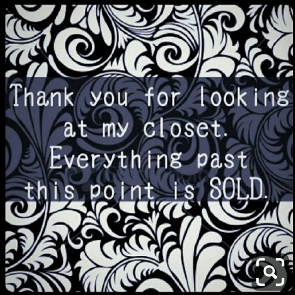Everything beyond this point is sold